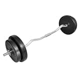 vidaXL カールバー ウェイト付き 30 kg, スポーツグッズ, スポーツ用品 30kg