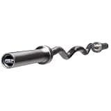 Rep Fitness [レップフィットネス] EZカールバー 50mm径 バーベル 筋トレ (ステンレススチール) 13.6kg