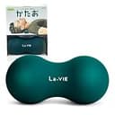 La-VIE(ラヴィ) かたお ダークグリーン 筋膜リリースボール ストレッチボール フォームローラー ピーナッツ型 3B-4806 【メーカー純正品】