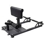 OCKULT Sissy スクワットマシン 多機能 折りたたみ式 Sissy スクワットベンチ ホームジム ワークアウト ステーション レッグエクササイズマシン用 110*50cm ブラック 150kg
