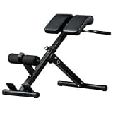 LEADING EDGE [リーディングエッジ] バックエクステンションベンチ 折り畳み式 耐荷重110kg 角度調整機能 背筋 側腹筋 腹筋 トレーニング用 LE-HRC ブラック 110kg