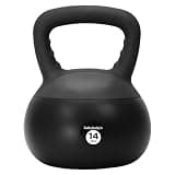 KaRaDaStyle ケトルベル ソフトタイプ 14kg ワイドハンドル 握りやすいグリップ トレーニング ソフトケトルベル 器具 ウエイト 体幹 持久力 筋肉 筋トレ バランス エクササイズ 自宅 ジム やわらか素材 防傷 PVC KS-34 (14kg/ブラック) 14kg