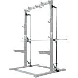 LEADING EDGE [リーディングエッジ] 懸垂マシン パワーラック ホームジム スミスマシン ハーフラック ケーブルマシン バーベルラック チンニング プーリー プレートラック 筋トレマシン 自宅用 ケーブルラック カスタマイズ可能 68段階2.5cmピッチ調整 耐荷重400kg スミス(パーツ単品) 400kg