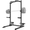 WASAI(ワサイ) パワーケージ ハーフラック【耐荷重500kg/13段階調節 】パワーラック 懸垂/ベンチプレス/スクワット/デッドリフト/Tバーロウ セーフティーバー付き バーベルスタンド ホームジム (ZY5022partA)