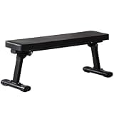 LEADING EDGE [リーディングエッジ] フォールディング フラットベンチ 折りたたみ 耐荷重300kg トレーニングベンチ ダンベル トレーニング器具 LE-FFB2 ブラック 300kg