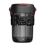 SinfoniaA 電動シェーカー マグネット自動撹拌 ミキサー ミキシングカップ 400ml USB充電 PCTG製 断熱蓋/バンド付き 漏れ防止・防水 プロテインシェイカー コーヒー お手入れ簡単 持ち運び便利 自宅 フィットネス用