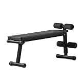 LEADING EDGE [リーディングエッジ] マルチシットアップベンチ フラットベンチ 2WAY 折り畳み式 コンパクト 耐荷重110kg 腹筋台 トレーニングベンチ LE-B40 110kg