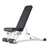 Rep Fitness [レップフィットネス] AB-3000 2.0 FIDアジャスタブルベンチ トレーニングベンチ フラット インクライン デクライン 筋トレ 耐荷重454kg 角度調整機能 コンパクト トレーニング器具 筋トレ器具 (ホワイト) 454kg