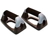NORTHWAY SPORTS プッシュアップバー ブラック/ホワイト 205mm×110mm×100mm 2個入り NST-5410