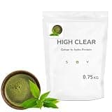 HIGH CLEAR ハイクリアー ソイプロテイン ごはんと一緒 甘くない抹茶味 750g 国産有機抹茶使用 プロテイン ソイ 750g