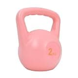 サンパーシー ケトルベル 水入れタイプ ダンベル 2kg 4kg 6kg 8kg ワイドハンドル トレーニング (ピンク(2kg)) 2kg
