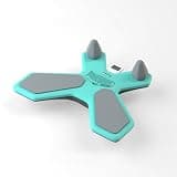 YQSMYXGS 多機能 バランスボード 体幹 トレーニング器具|プランク 腹筋 家庭用 フィットネス ボード タイマー付き|初心者から上級者まで 家トレ ダイエット 健康維持 (青)
