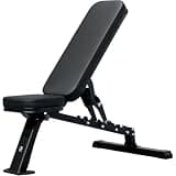 LEADING EDGE [リーディングエッジ] トレーニングベンチ マルチポジション コンパクト 折り畳み式 耐荷重300kg 角度調整機能 フラットベンチ インクラインベンチ デクラインベンチ LE-B80C 300kg