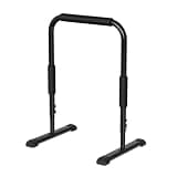 BEIYALITI ディップススタンド 高さ調整 耐荷重400kg ディップスマシン ディップスバー 懸垂 チンニング トレーニング 自重トレーニング フィットネス 筋トレ ストレッチ 懸垂マシン 筋トレ器具 運動器具室内 ホームジム 握力 トレーニング器具 チンニングスタンド 倒立バー ディップス (調節式シングルバー) 400kg