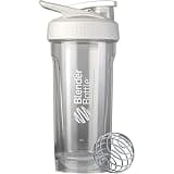 BlenderBottle Strada Tritan 28oz プロテインシェイカー ブレンダーボトル正規品 容量828ml (メモリ600ml) ホワイト BBSTT28 WH