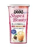 ザバス (SAVAS) シェイプ&ビューティ ミルクティー風味 231g プロテイン ソイ 明治 231g