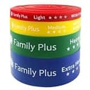 【Family Plus】森井翼監修・坂本一生推奨 トレーニングチューブ 4本セット 強度別 筋トレ用 ドアアンカー付き