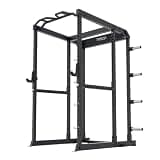 Rep Fitness Altitude パワーラック 211cm(83インチ) メタリックブラック 耐荷重318kg 6本支柱 業務用ホームジム 318kg