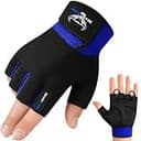 BEAST RAGE Muscle Training Gloves, Sports Gloves with Blister Protection, Breathable, Lightweight, Anti-Slip Unisex for Gym Training, Pull Ups, Dumbbells, Bench Press.