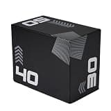 BTM プライオボックス ソフト 30×40×50cm 昇降台 跳び箱 プライオメトリクス ボックス ジャンプ台 ステップ台 3in1 体幹 トレーニング (30*40*50CM)