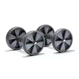 adidas(アディダス) コアローラー 腹筋&大胸筋トレーニング ダブルアクセルローラー グレー ADAC-11604GR 11.6kg