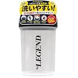 ビーレジェンド(be LEGEND) ビーレジェンド ダンベル シェイカー 500ml 目盛付き プロテイン ブラック シェーカー