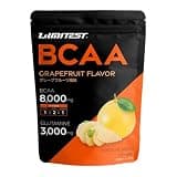 LIMITEST リミテスト BCAA 8000mg グルタミン 3000mg 人工甘味料不使用 450g グレープフルーツ 450g
