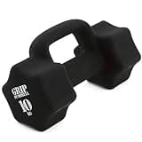 La-VIE(ラヴィ) グリップダンベル10kg 1個 取っ手付き 筋トレ 3B-3461 10kg