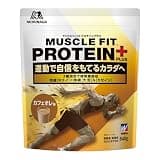 森永製菓 マッスルフィットプロテインプラス カフェオレ味 840g ×1個 ウイダー タンパク質 ホエイ カゼイン 大豆 カルシウム ビタミンB群(7種) グルタミン 鉄 アンチ・ドーピング 国産 840g