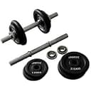 IROTEC（アイロテック） アイアンダンベル 20KG セット 片手10KG×2個 【スチールダンベル】