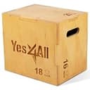 イエスフォーオール(Yes4All) プライオボックス ジャンプボックス ライトウッド 51×46×41cm 3in1 木製 コンディショニング ジャンプ台 ステップ台 【日本正規輸入品】 BW0X