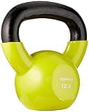 Amazonベーシック(Amazon Basics) Amazonベーシック ケトルベル ビニールコーティング 5.4kg イエロー 5.4kg