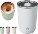 [AOKOWN]プロテインシェイカー 電動 【一台七役】電動ミキシングカップ 自動ミキサーカップ 大容量350ML 磁気撹拌 Type-C充電式ポータブル 食品グレード材料 軽量 保温 漏れ防止 耐熱 静音運転 分解洗浄可能 簡単 飲料 離乳食 フィット ネス トレーニング プロテインシェイク 運動用