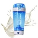 MACOLAUDER 電動プロテインシェーカーボトル 400ml USB充電式 ワンクリック操作 なめらかシェイク ダマにならない 静音 自動洗浄対応 BPAフリー ジム トレーニング 通勤 アウトドア 男女兼用