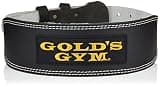 ゴールドジム(GOLD'S GYM) ゴールドジム(GOLD`S GYM) トレーニングレザーベルトBK M(75~85cm) G3368