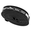 TheFitLife トレーニングチューブ 筋トレチューブ 懸垂チューブ (黒)