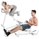 ワンダーコア Pro Max - 1台4役 ローイングマシン アブクラッシャー バックエクステンション レッグプレス 腹筋ローラー アブローラー 腹筋マシン ボート漕ぎ 腹筋スライダー 背筋台 フィットネスマシン マルチジム 筋トレグッズ 全身運動 トレーニングマシン ダイエット器具 健康器具 下半身トレーニング ホームジム 有酸素運動 家トレ 自宅 負荷調節可