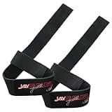 Schiek Sports Model J1000LLS Jay Cutler シグネチャーレザーリフティングストラップ - ブラック