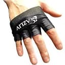 AZLIV FITグローブ トレーニンググローブ フィットネス ジム 筋トレ 懸垂 手袋 アズリブ フィットグローブ (ブラック, S)