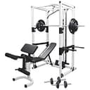 WILD FIT ワイルドフィット パワーラック ジムセット 140 アイアン ワイドタイプ バーベル ベンチプレス 筋トレ トレーニング