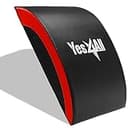 イエスフォーオール(Yes4All) 腹筋マット アブマット 折りたたみ可能マット アブクッション レッド 長さ37cm×幅30cm×高さ7cm トレーニングサポート フィットネス ホームジム【日本正規輸入品】G8Z2