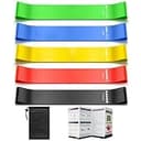 トレーニングチューブ レジスタンスバンド 無臭 5種の強度 5本セット フィットネスチューブ 筋トレチューブ ヨガ 美尻 ストレッチバンド 自宅トレーニング リハビリ ジム ゴムバンド (セット01)