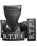 R.T.P. 洗えるパワーグリップ R.T.P. 芳賀セブン 筋トレ 男女兼用 フリーサイズ 買い替え 握力補助 グローブ トレーニング用 ケガ予防 滑り止め改良強化 耐摩耗 懸垂 左右セット
