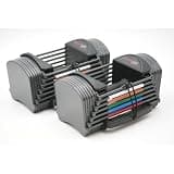 パワーブロック(Powerblock) Sport 24 スポーツブロックSP 24 (約11kg×2) 元祖可変式ダンベルブランド 8段階重量調節可能 1.4kg~11kg アジャストダンベル 省スペース コンパクト 初心者向け 11kg