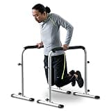 FIELDOOR(フィールドア) FIELDOOR ディップススタンド 高さ5段階 耐荷重150kg 握りやすいグリップ 負担軽減 筋トレ トレーニング フィットネス ディップスバー 150kg