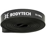 ボディテック(Bodytech) パワーバンド負荷23-39kg トレーニングチューブ 懸垂チューブ ゴムチューブ 筋トレ 懸垂 補助チューブ チンニング 介護 レジスタンス BTS22CM026 ブラック 39kg