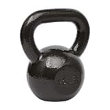 Amazonベーシック(Amazon Basics) Amazonベーシック ケトルベル 20.4kg キャストアイアン製 ブラック 20.4kg