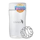 ELANDA プロテインシェイカー 500ml 【ボール付き】BPAフリー 漏れにくい 白 ホワイト