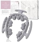 HandyBio リングローラー マッサージローラー マッサージ ローラー筋膜ローラー きんまくローラー リングマッサージャー 太もも 脚 RING ROLLER (ライトグレー)