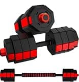 Wout バーベルにもなる ダンベル ポリエチレン 20kg 2個セット 20kg
